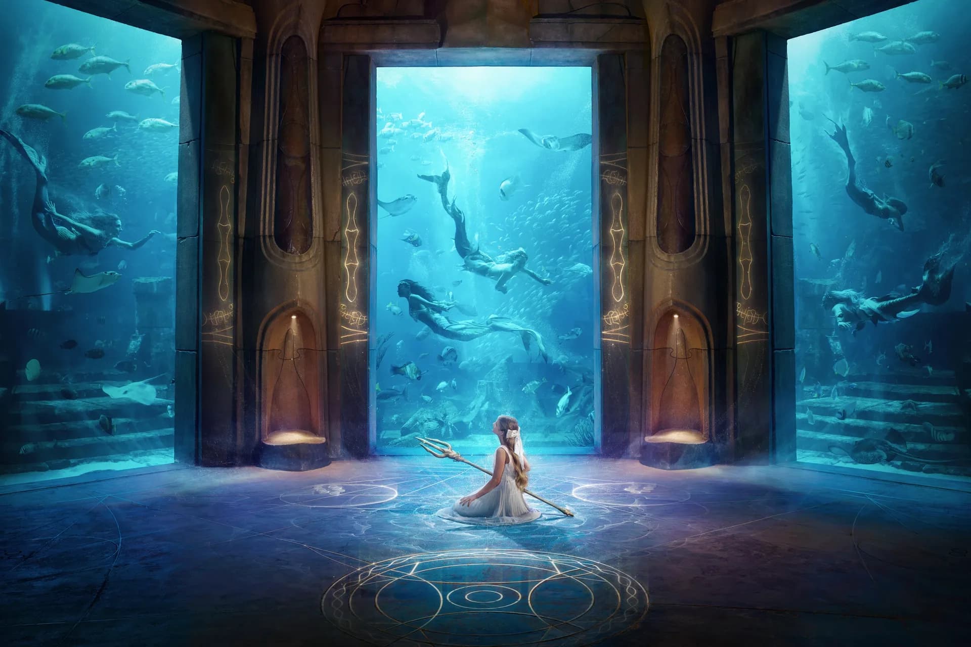Live Mermaid Show